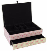 Rose Glass Lge Drawer Chest