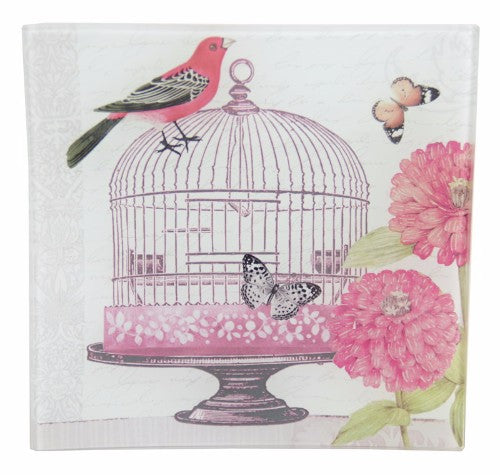 Birdcage Square Plate Set of 4