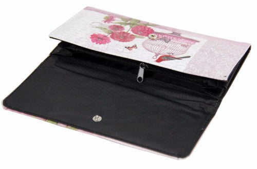 Birdcage PU Wallet