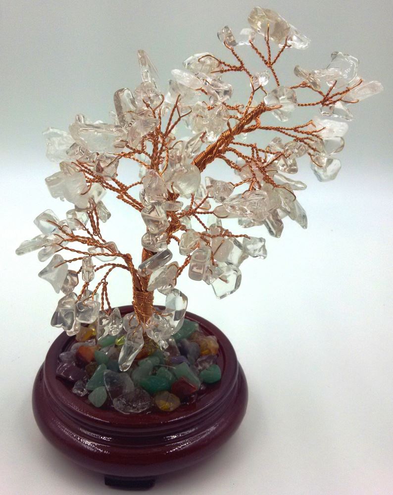 Clear Quartz Gemstone Tree - 23cm