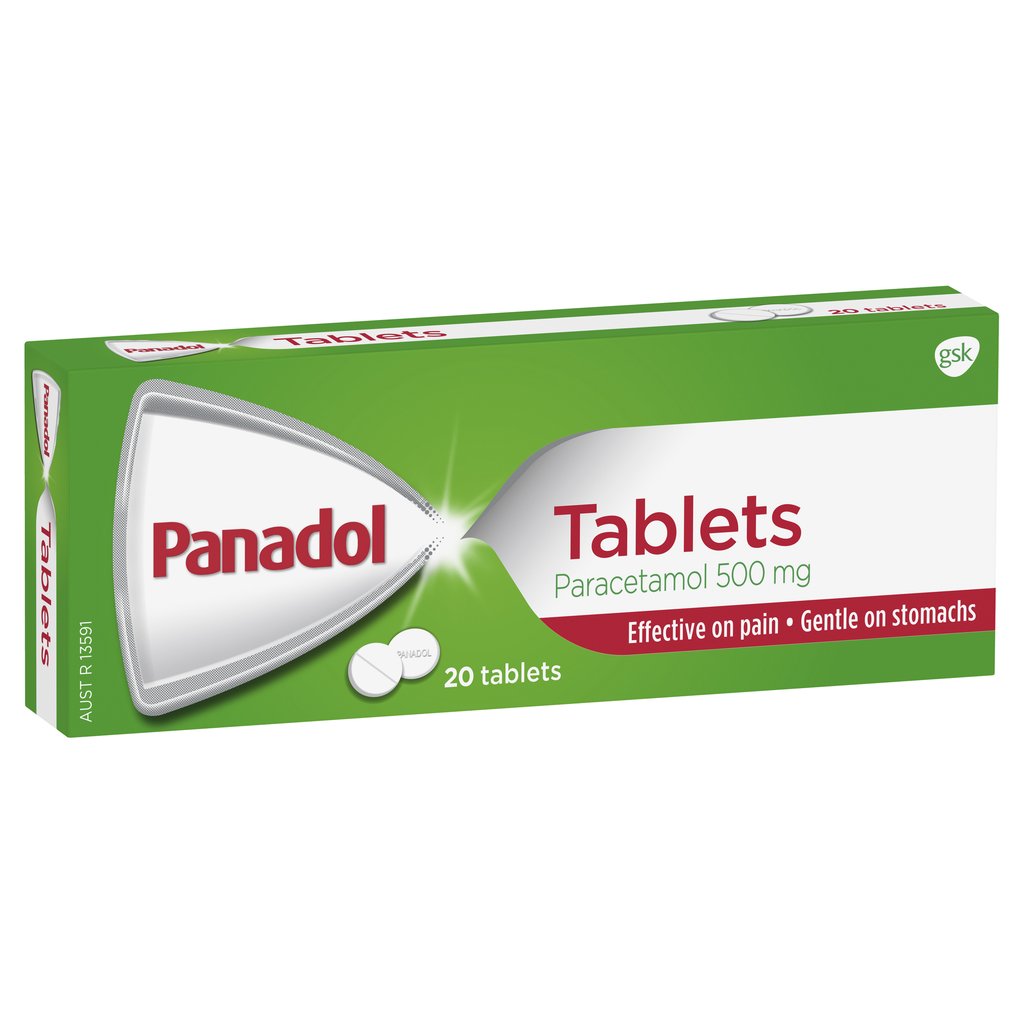 Panadol Tablets 20's - Pack of 6