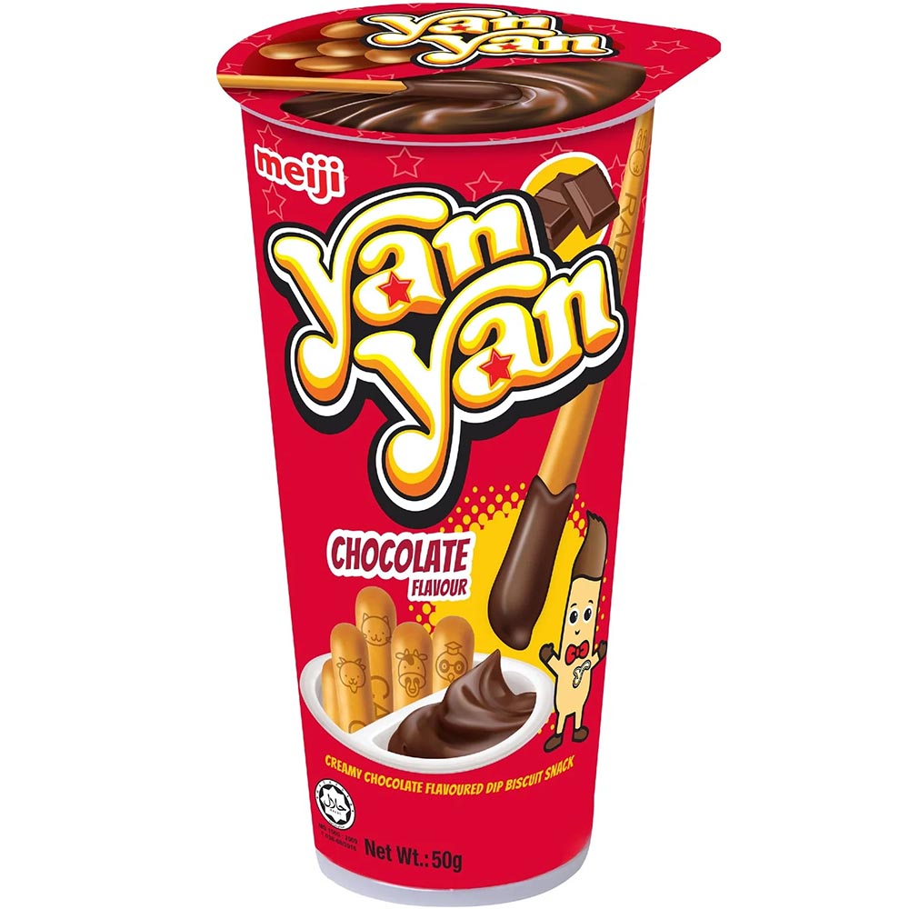 Yan Yan Chocolate 50g - Box of 10 Packs