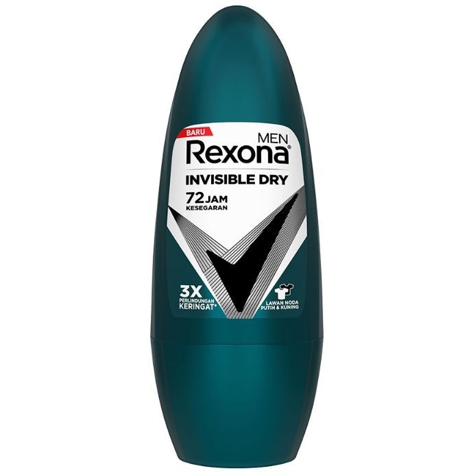 Rexona Men Roll On Invisble Dry 50ml - Pack of 3