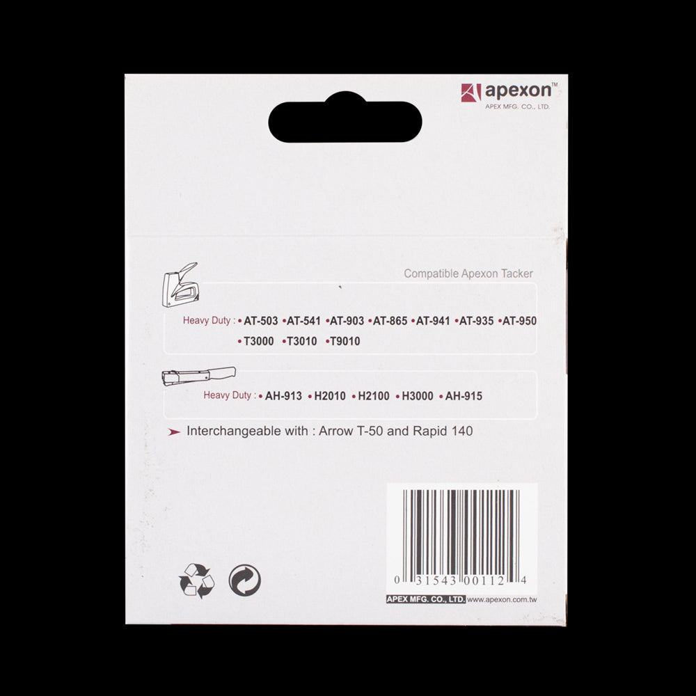 APEXON 14mm Staples - 2000pc