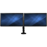 Ergonomic Dual-Monitor Arm Desk Mount for 13"-27" Monitors - Adjustable & Space-Saving