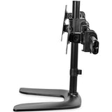 Triple Monitor Desk Stand Mount - Adjustable Articulating Multi-Monitor Holder for Ergonomic Setup