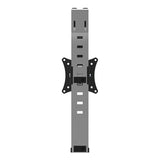 Premium VESA-Compatible Cubicle Monitor Mount - Heavy-Duty Steel with Micro-Adjustment