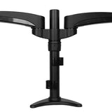 Adjustable Dual Monitor Arm - VESA Mount for 12-24 inch Screens, Ergonomic Desk Solution