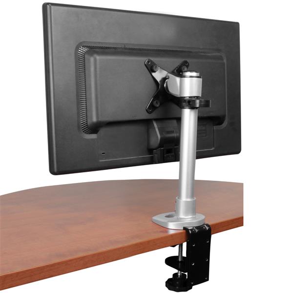 Ergonomic Adjustable Monitor Desk Mount for 34-Inch VESA Compatible Displays with Cable Management