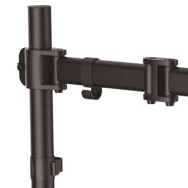 Ergonomic Desk-Mount Monitor Arm - Heavy Duty Articulating Steel for 13" to 34" Displays