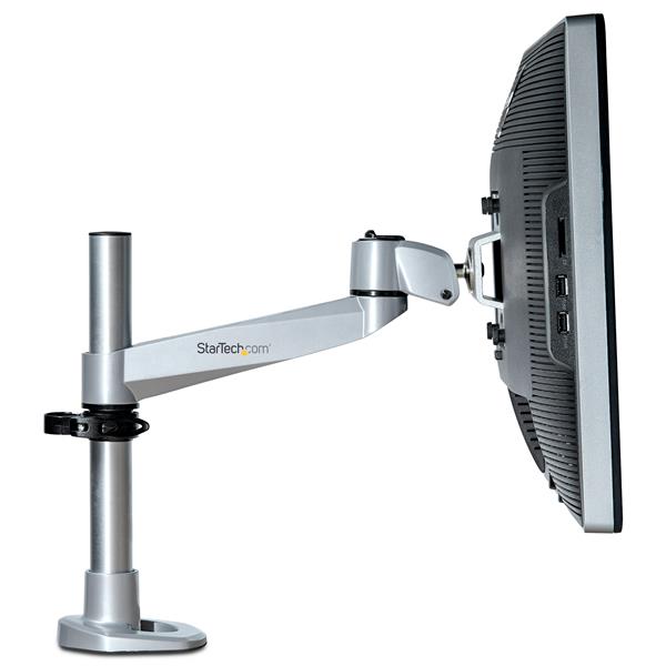 Premium Desk Mount Swivel Monitor Arm for 34" Monitors - Ergonomic VESA Mount Support