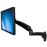 SEO Optimized Wall-Mount Monitor Arm - Full Motion Adjustable Articulating Mount for 34" Screens