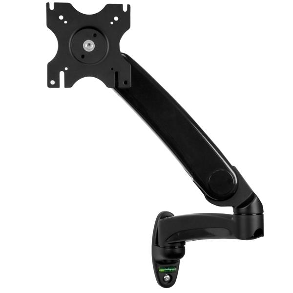 SEO Optimized Wall-Mount Monitor Arm - Full Motion Adjustable Articulating Mount for 34" Screens