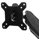 Ergonomic Desk-Mount Dual Monitor Arm with Full Motion Adjustability - USB & Audio Ports