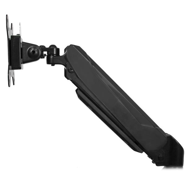 Ergonomic Desk-Mount Dual Monitor Arm with Full Motion Adjustability - USB & Audio Ports