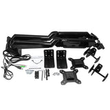 Ergonomic Desk-Mount Dual Monitor Arm with Full Motion Adjustability - USB & Audio Ports