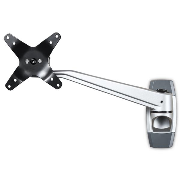 Sleek Wall Mount Monitor Arm for 34" Monitors - 10.2" Swivel, VESA Compatible, Adjustable