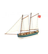 Wooden Ship & Fittings - Longboat Endeavour