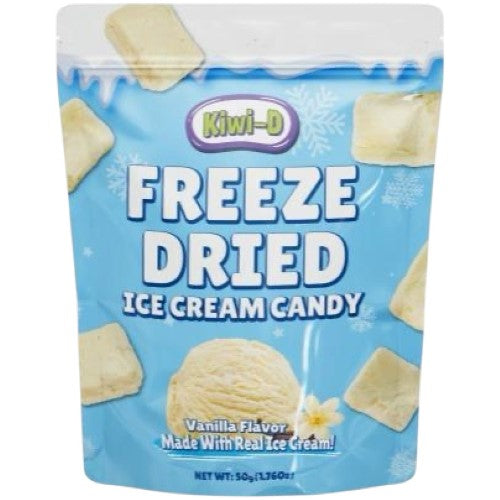 Freeze Dried Bag Ice Cream Vanilla 50g - Pack of 24