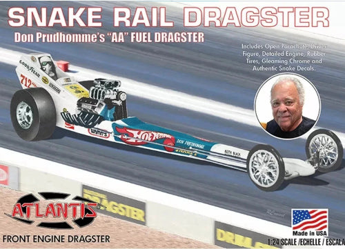Plastic Kitset - Atlantis -1/24 Prudhomme FF EngDragster
