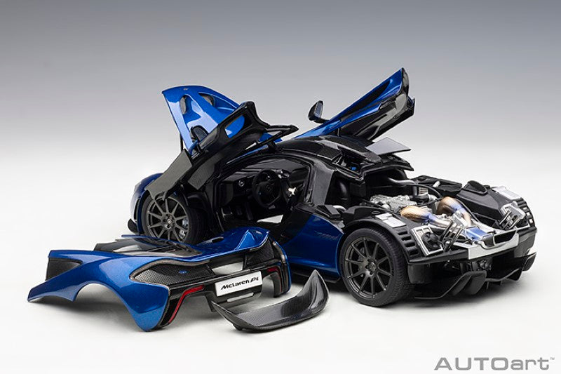 Diecast Car - 1/18 McLaren P1 Blue