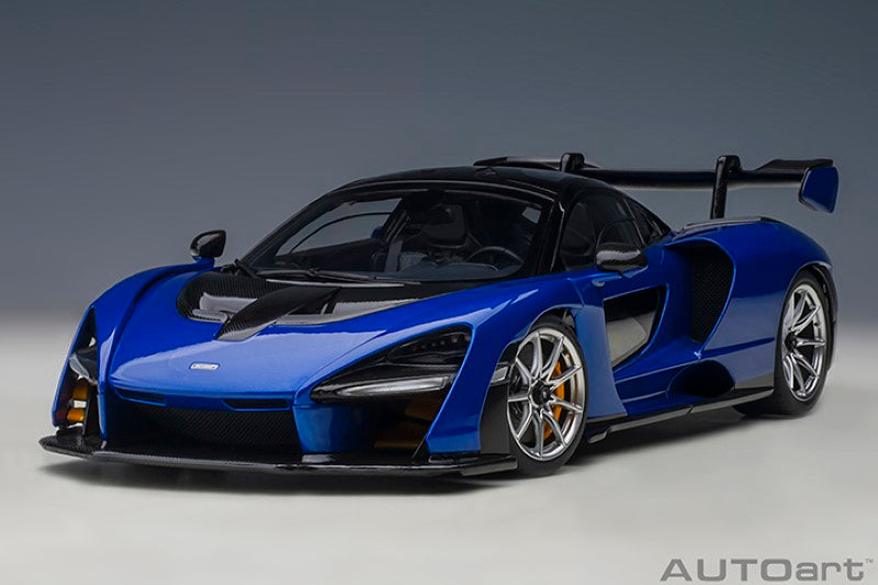 Diecast Car - 1/18 McLaren Senna Blue