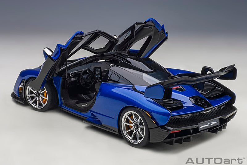 Diecast Car - 1/18 McLaren Senna Blue