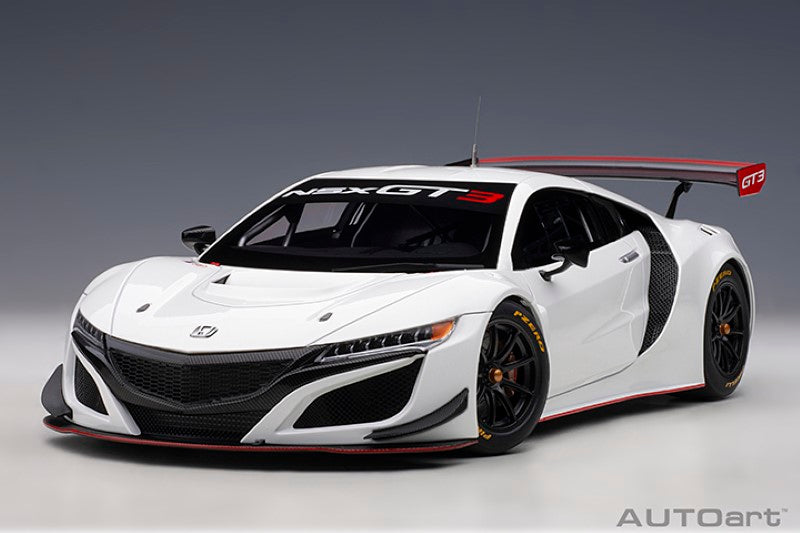 Diecast Car - 1/18 '18 Honda NSX GT3 White