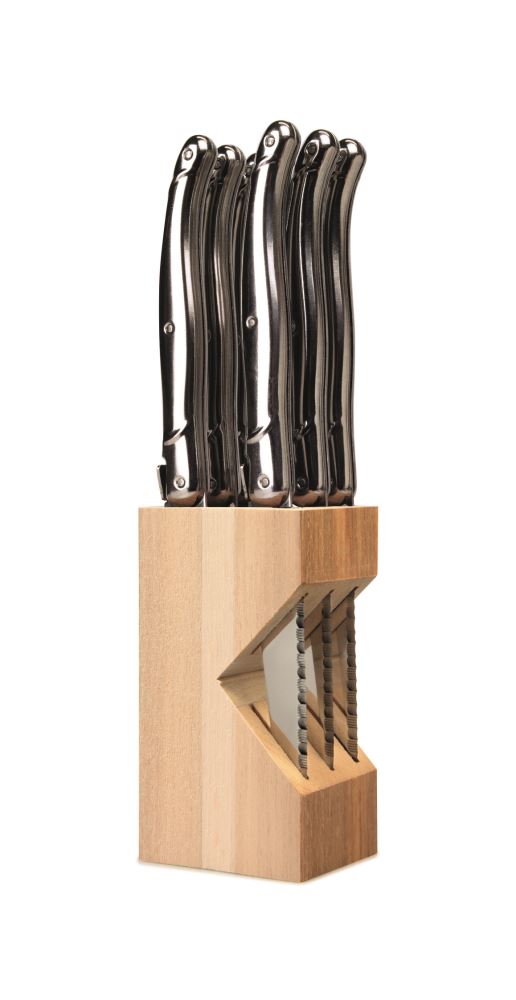 Verdier Knife Block Set 6 Stainless
