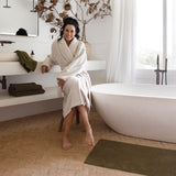 Angove 2pack Bath Mat 50x80cm Olive- Bambury