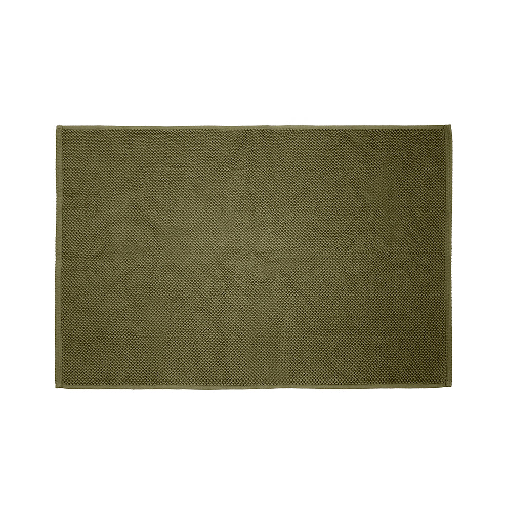 Angove 2pack Bath Mat 50x80cm Olive- Bambury