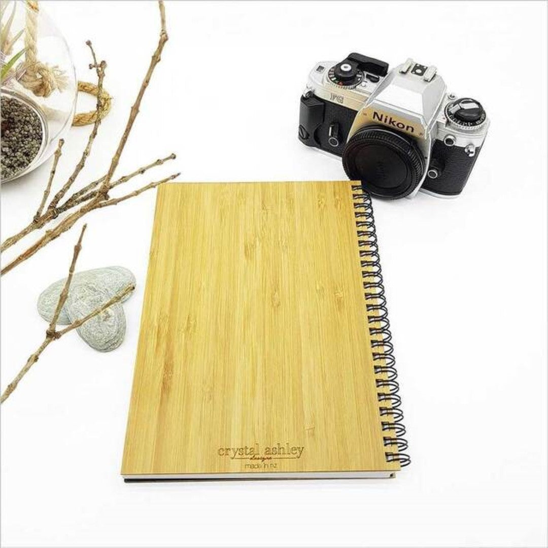 Bamboo Journal - Hei Tiki River Rimu Veneer (Small)