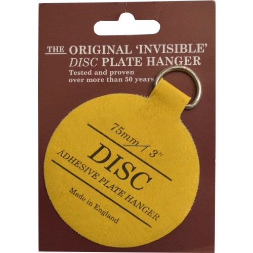 PLATE HANGER - Bayonet Adhesive Type (75mm)