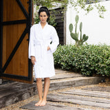 Angove Cotton Robe White Medium- Bambury