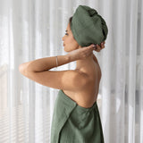 Matrix Microfibre Body Wrap Moss- Bambury