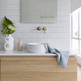 Waffle Hand Towel 40x70cm Cloud- Bambury