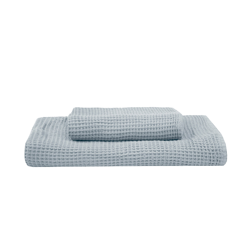 Waffle Hand Towel 40x70cm Cloud- Bambury