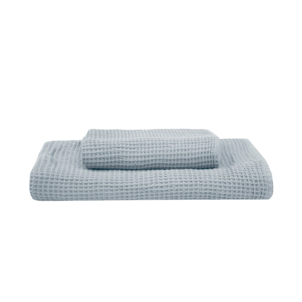 Waffle Towel 80x160cm Cloud - Bambury