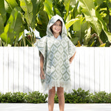 Cocos Kids Poncho Sage- Bambury