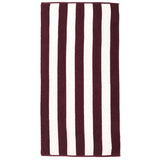 Ecobeach Upcycled Cotton Blend Beach Towel 75 x 150cm Bambury - Maroon