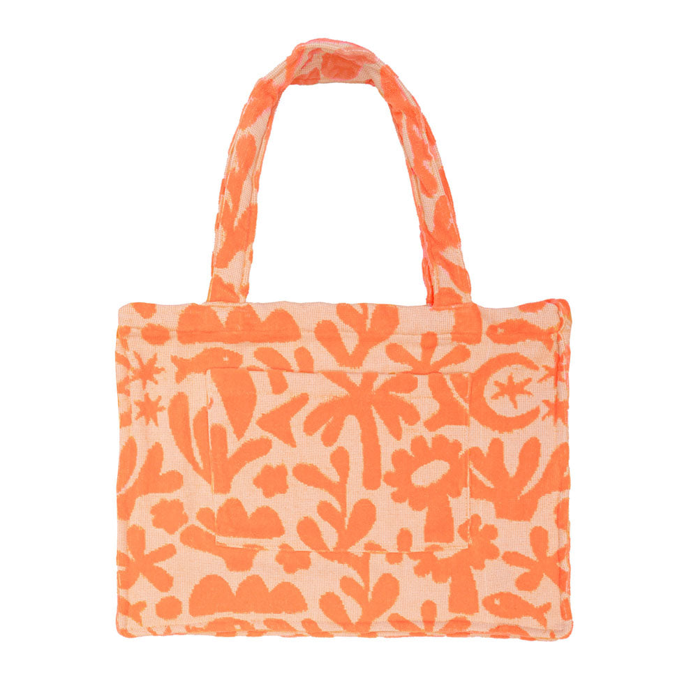 HiLo Tote Bag Holiday - Peach - BAMBURY