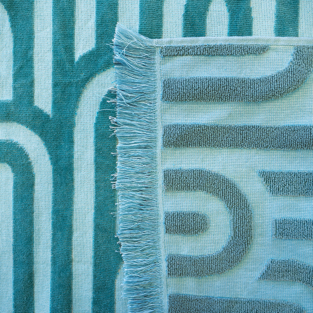 HiLo Beach Towel Arcade - Turquoise