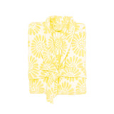 HiLo Cotton Towelling Short Robe L/XL Bambury - Daisy Butter