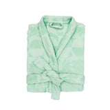 HiLo Cotton Towelling Short Robe S/M Bambury - Solana Mint