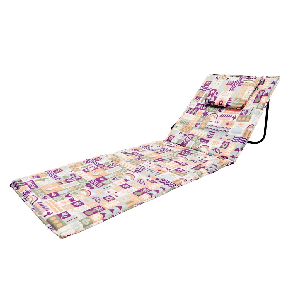 Zippora Water-Resistant Folding Outdoor Recliner 52 x 158cm Bambury