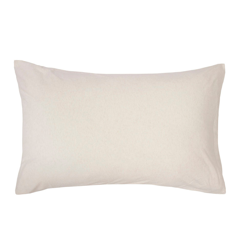 BedT Organica Cotton Tencel Fitted Sheet Set Bambury - Double Stone