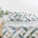 Onslow Flannelette Fitted Sheet Set King - Bambury