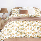 Arlo Flannelette Duvet / Quilt Cover Set Super King - Bambury