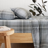 Harrison Flannelette Sheet Set Double