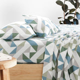 Onslow Flannelette Sheet Set Double - Bambury